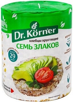 Хлебцы Др Кернер 100г семь злаков 