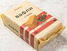 Вафли ВкусВилл 180г с какао