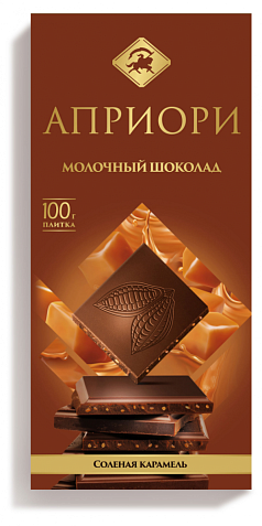 Шоколад Априори 100г соленая карамель