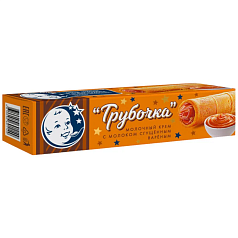 Вафельная трубочка В. П. Пастухова 30г вареная сгущенка