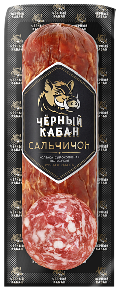Колбаса Сальчичон с/к 1кг Черный кабан