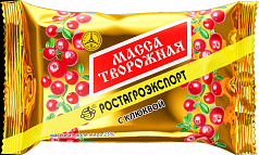 Масса творожная РостАгро 23% 180г клюква БЗМЖ