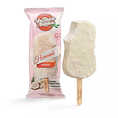 Эскимо Чистая Линия 62г нежный кокос