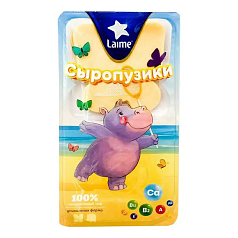 Сыр Сыропузики 45% 125г нарезка