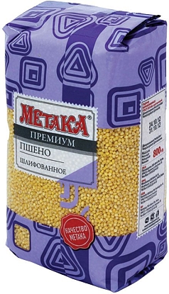 Крупа пшено Метака 800г 