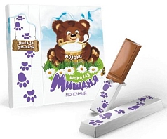 Шоколад Мишаня 40г молочный
