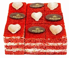 Торт Красный бархат 0,45кг У Палыча