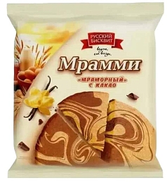Пирог Мрамми 250г мраморный/какао