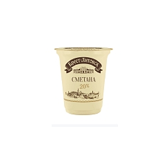 Сметана Брест-Литовская 20% 300г БЗМЖ