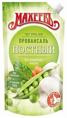 Майонез Махеев 390г постный