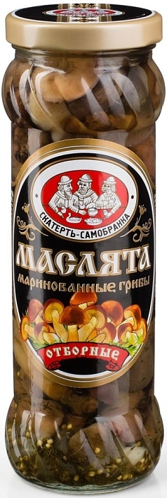 Грибы маслята Скатерть самобранка 370г