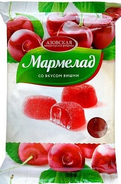 Мармелад Азовский 300г вишня