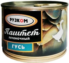 Паштет Рузком 180г гусь