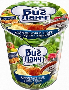 Пюре Биг Ланч 50г курица/соус