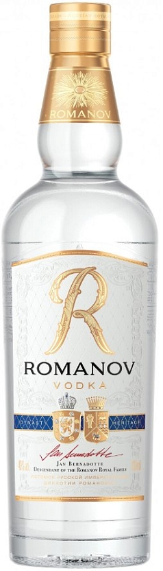 Водка Романов 0,5л 