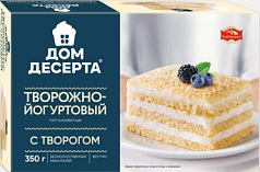Торт Творожно-йогуртовый 350г Черемушки
