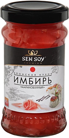 Имбирь Сэн сой маринованный 145г