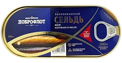 Сельдь Доброфлот 200г филе в/м