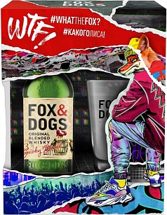 Виски Фокс Энд Догс Ред оранж 0,7л 35% 