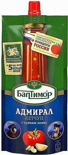 Кетчуп Балтимор 260г адмирал м/у
