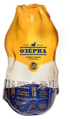 Утка тушка Озерка 1кг с/м