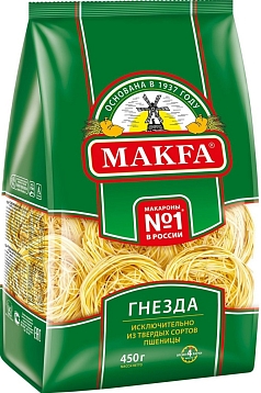 Макароны Макфа 450г гнезда капеллини