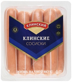 Сосиски Клинские 410г Клин