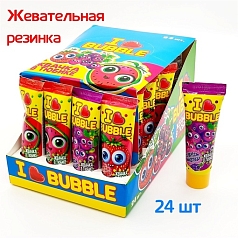 Жевательная резинка Ай Лав Баблс 20г тюбик