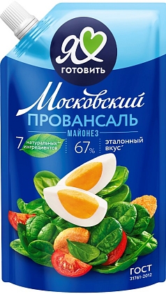 Майонез МЖК 67% 600мл классический
