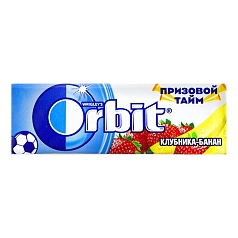 Жевательная резинка Орбит 13,6г клубника/банан