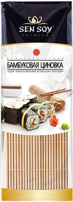 Циновка бамбуковая Сэн Сой 24*24