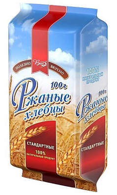 Хлебцы Вкус мая 100г ржаные