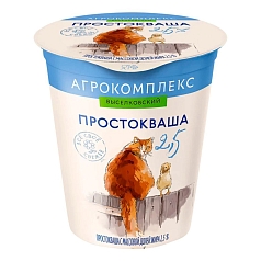 Простокваша Агрокомплекс 2,5% 300г БЗМЖ