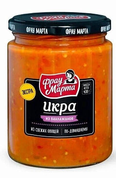 Икра из баклажанов Фрау Марта 430г