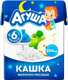 Кашка Агуша 200г молочно-рисовая яблоко/груша