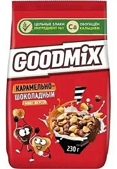 Готовый завтрак Гудмикс 230г микс вкусов