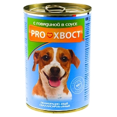 Прохвост д/собак 415г говядина ж/б