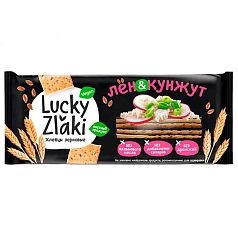 Хлебцы Лаки Злаки 105г лен/кунжут