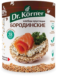 Хлебцы Др Кернер 100г бородинские