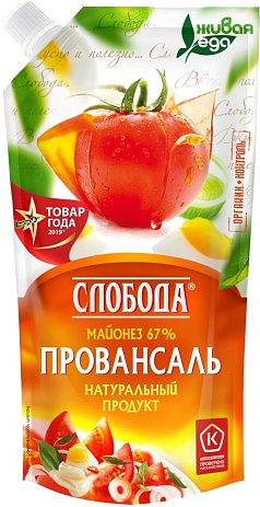Майонез Слобода 200мл провансаль