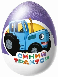 Яйцо шоколадное Шоки токи 20г Синий трактор