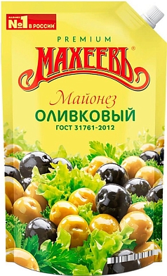 Майонез Махеев 380г оливковый
