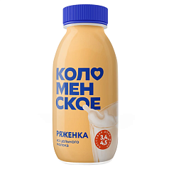 Ряженка Коломенская 3,4-4,5% 260г БЗМЖ