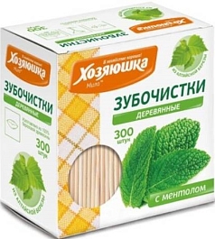Зубочистки Хозяюшка 300шт