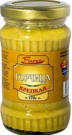 Горчица Барко 170г крепкая