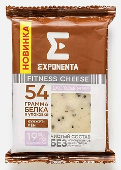 Сыр Экспонента 35% 200г кунжут/лен БЗМЖ