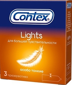 Презервативы Контекс 3шт лайт