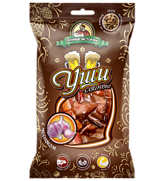 Уши свиные Пенные истории в/к 80г с чесноком