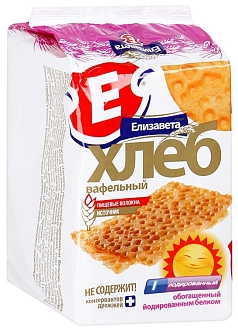 Хлебцы Елизавета 80г йод