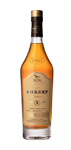 Коньяк Седой Кизляр 3 года 0,5л 40%